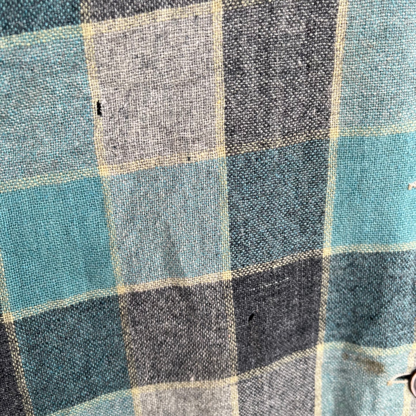 1950’s Graff Plaid Wool 49ers Jacket - Size Women’s L
