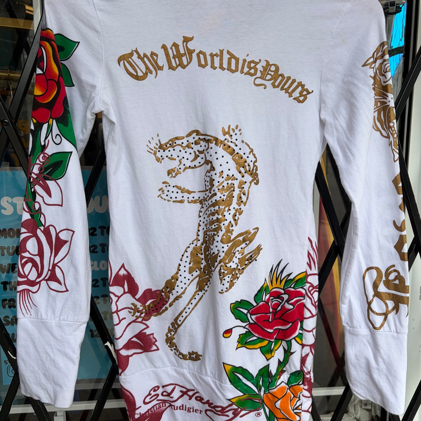 Y2K Ed Hardy Long Sleeve - Size Women’s XL