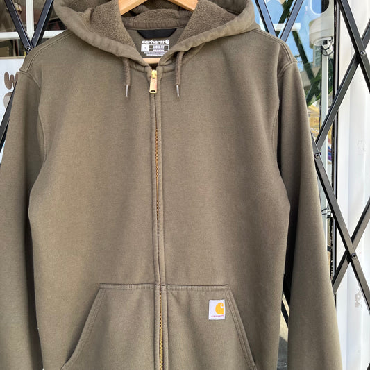 Carhartt Zip Up Hoodie - Size S