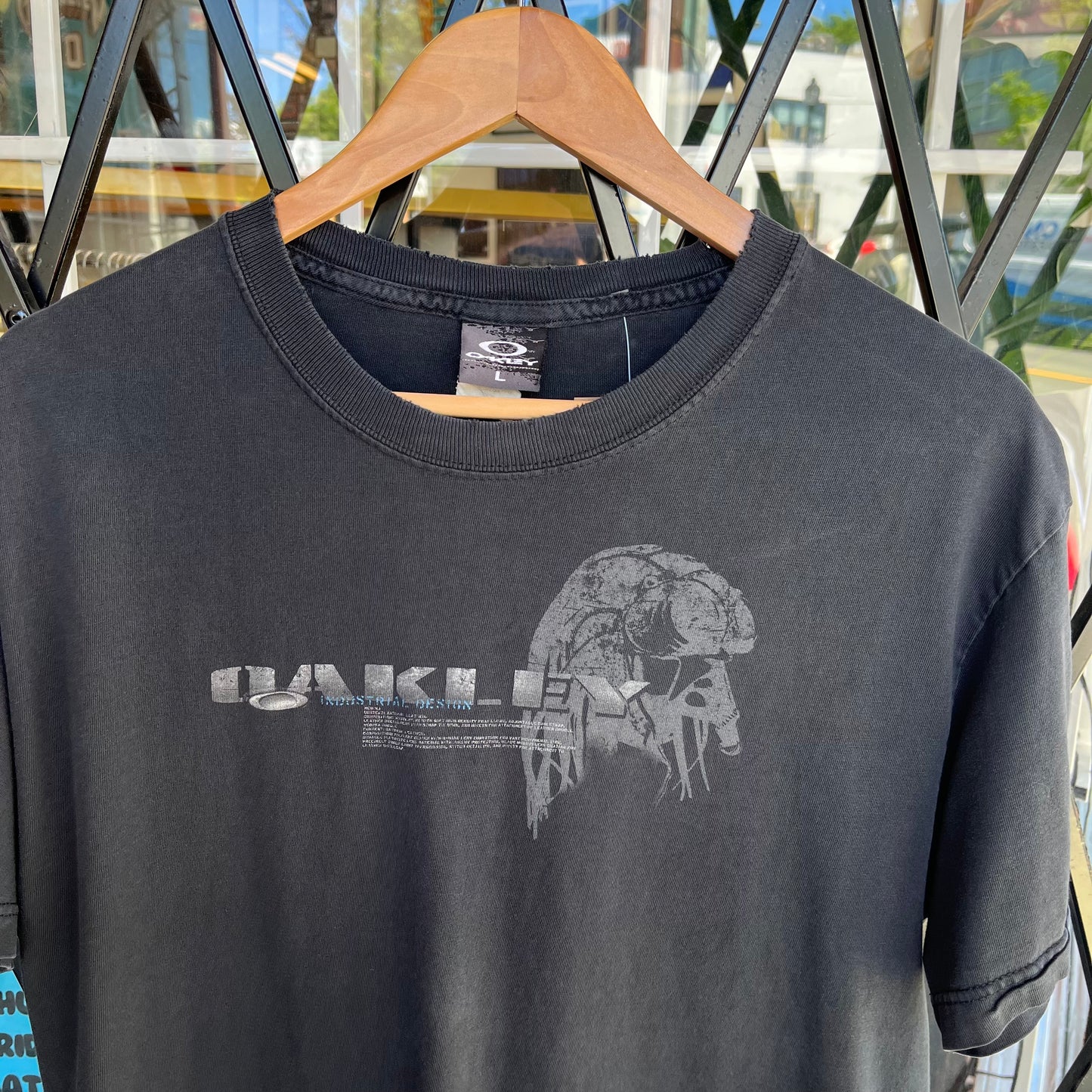Y2K Oakley Tee - Size L