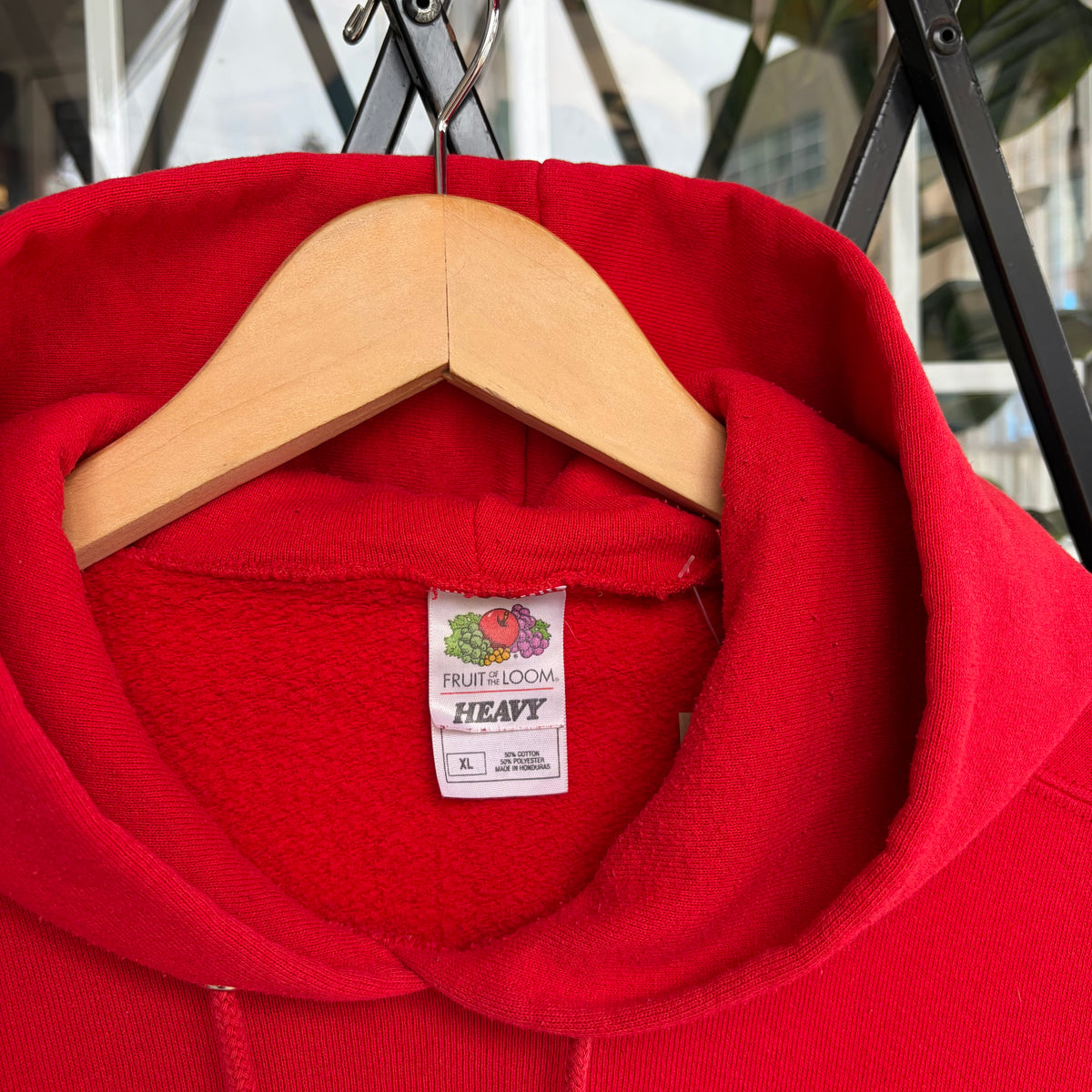 Vintage Blank Hoodie - Size XL