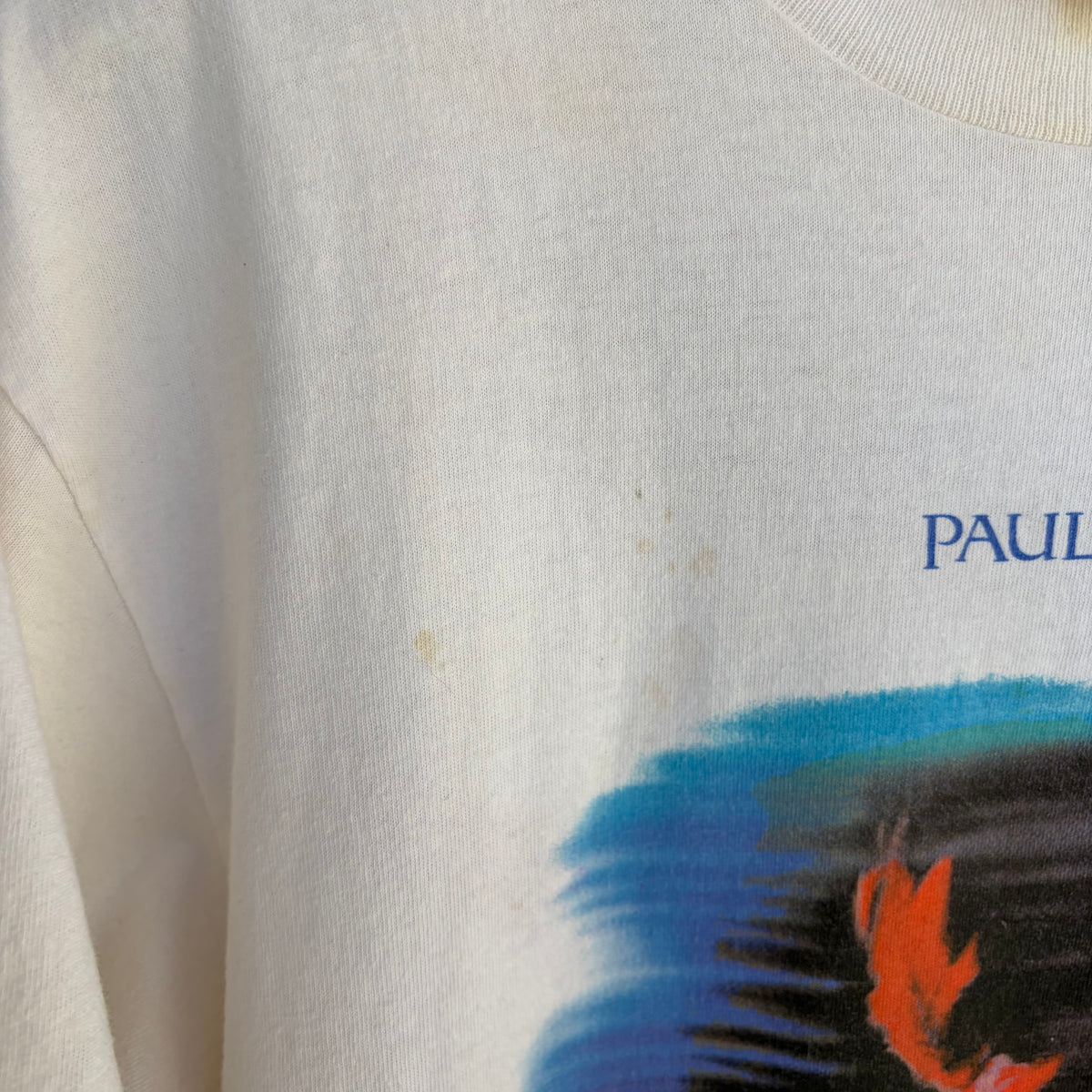 1991 Paul Simon Rhythm of the Saints Tour Tee - Size L