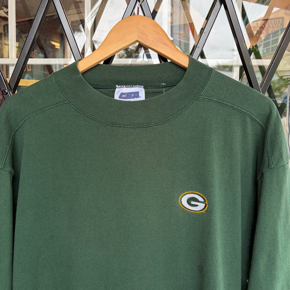 Vintage Green Bay Packers Long Sleeve - Size XL