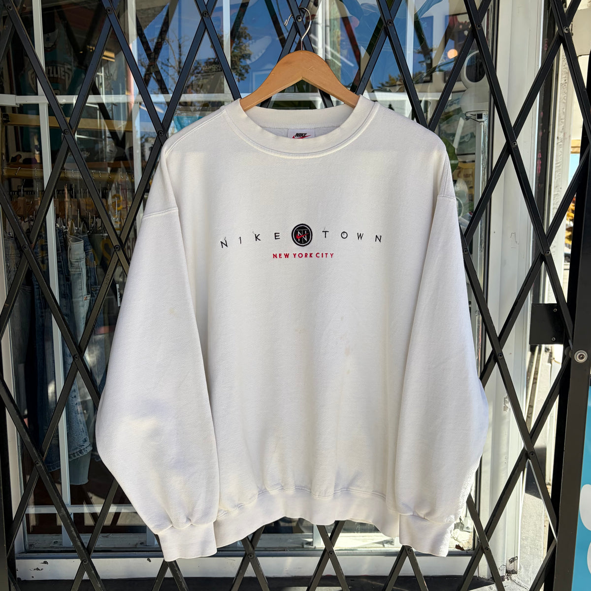 Vintage Nike Town NYC Crewneck - Size L