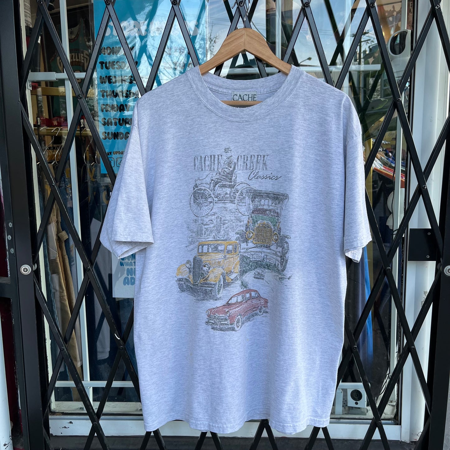 Vintage Cache Creek Classics Car Tee - Size XL