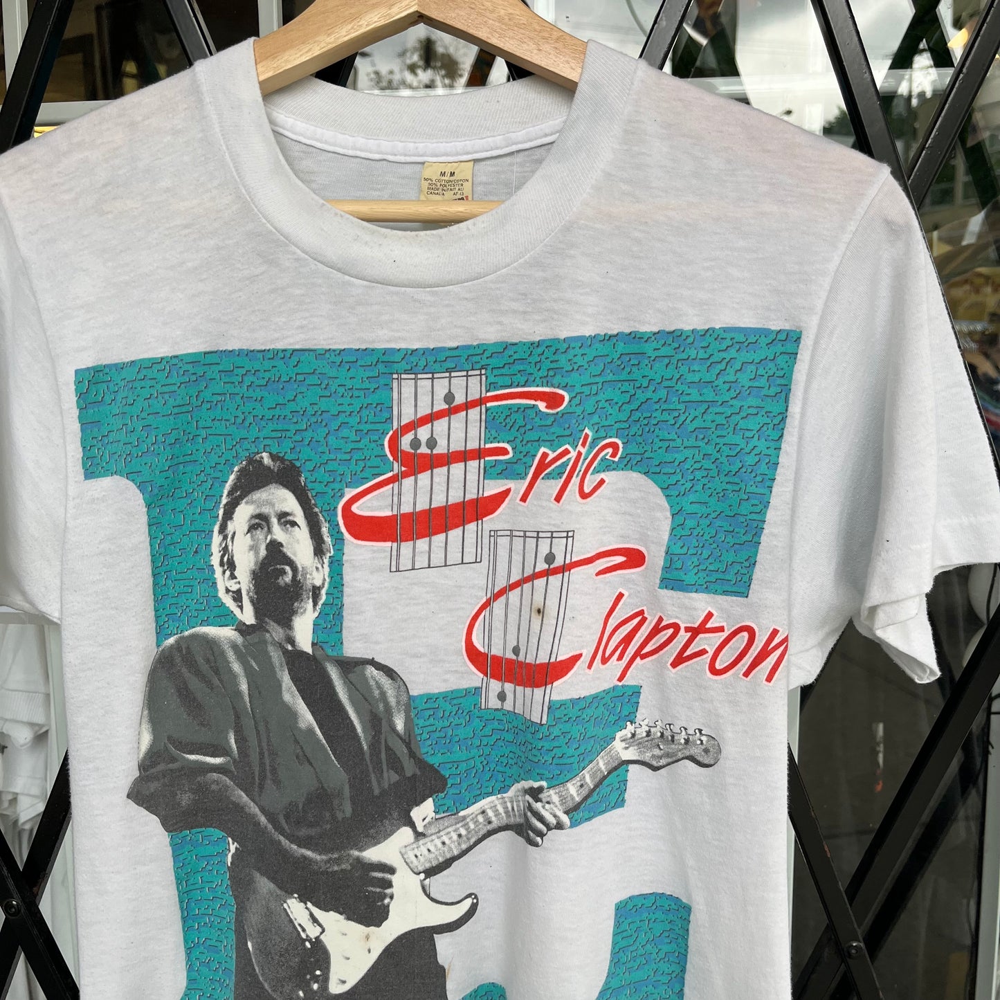 1988 Vintage Eric Clapton Band Tee - Size M