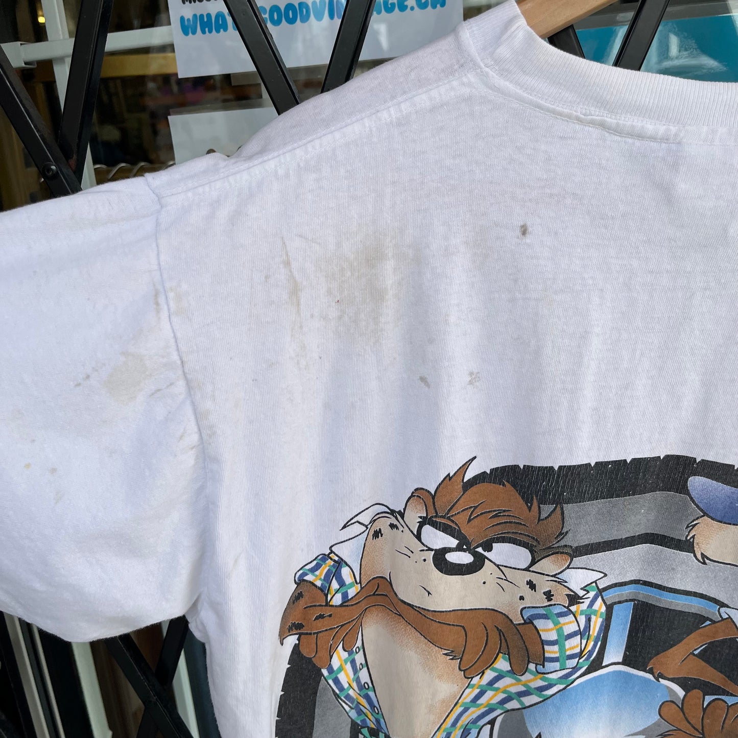 1995 Looney Tunes Hot Rods Mechanics Tee - Size L