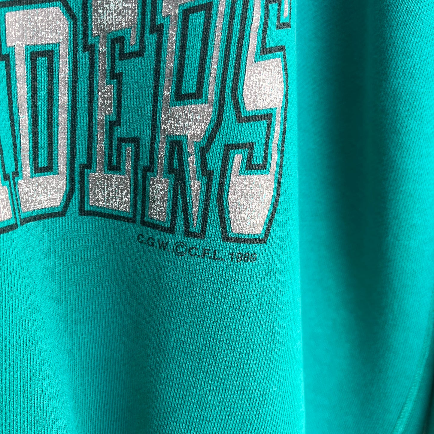 Vintage 1989 Grey Cup Roughriders Crewneck - Size XL