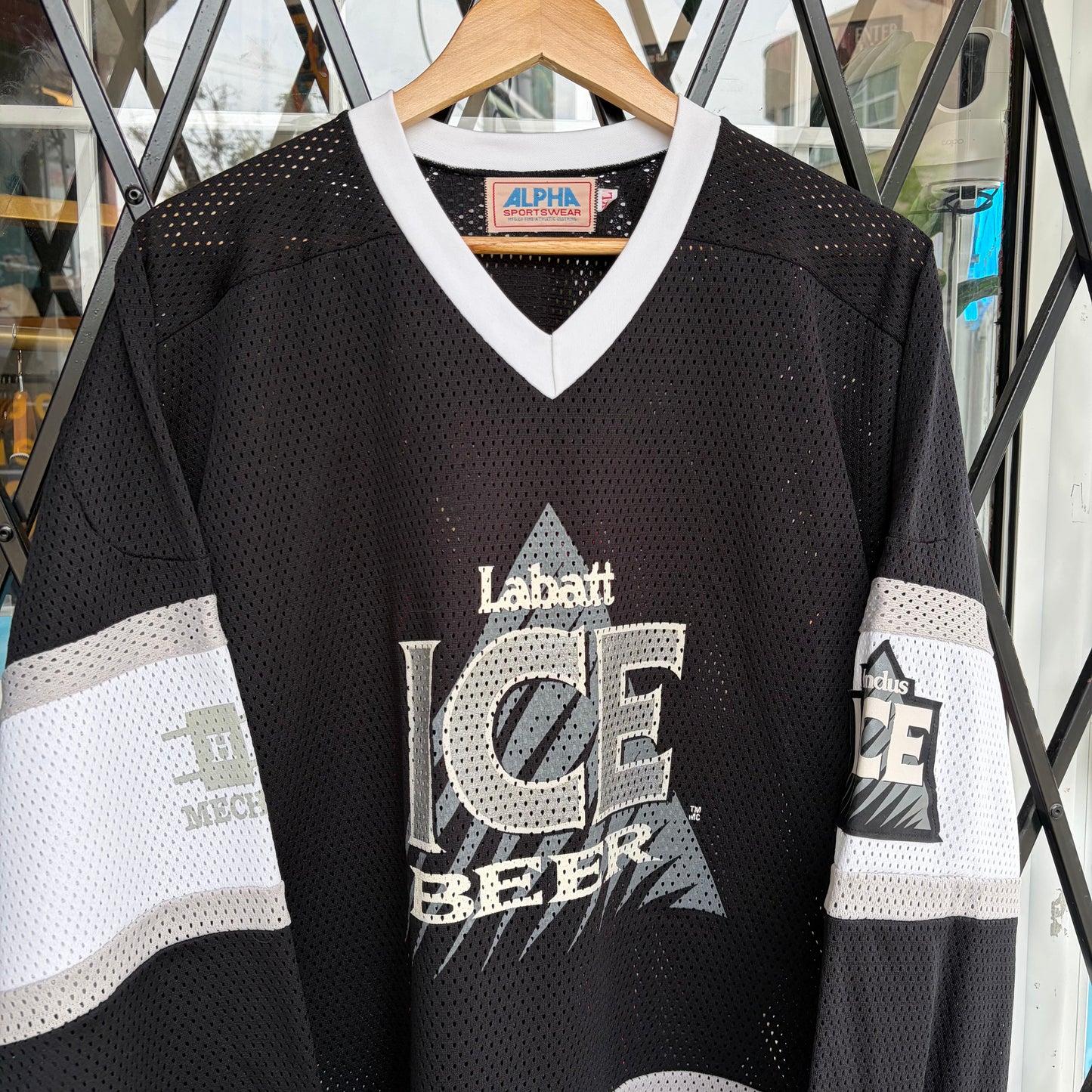 Vintage Labatt Ice Beer Hockey Jersey - Size XL