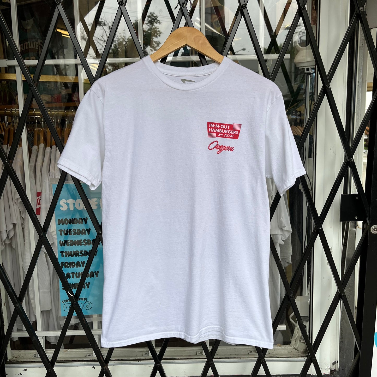 In-N-Out Oregon Highway Tee - Size M