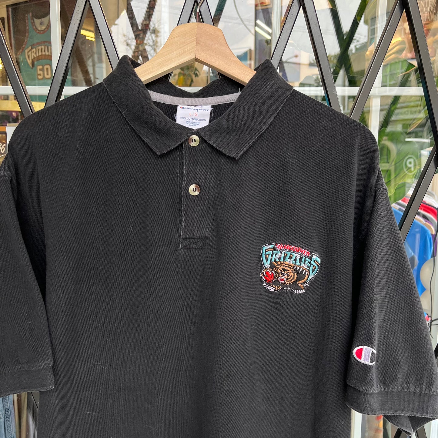 Vintage Champion Vancouver Grizzlies Shirt - Size L