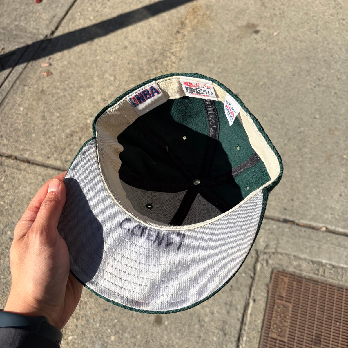Vintage Seattle Sonics Fitted Hat - Size 6 7/8