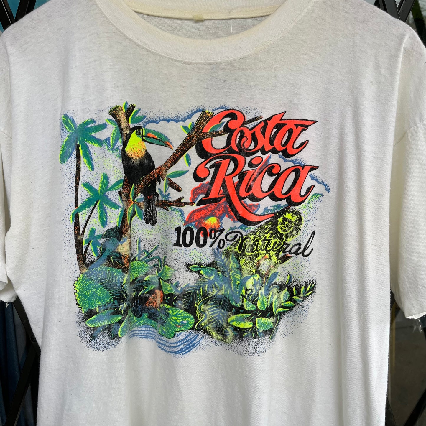 Vintage Costa Rica Souvenir Tee - Size M