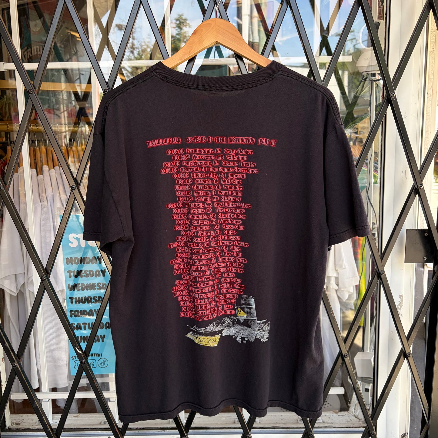 Destruction Death Metal Tour Tee - Size L