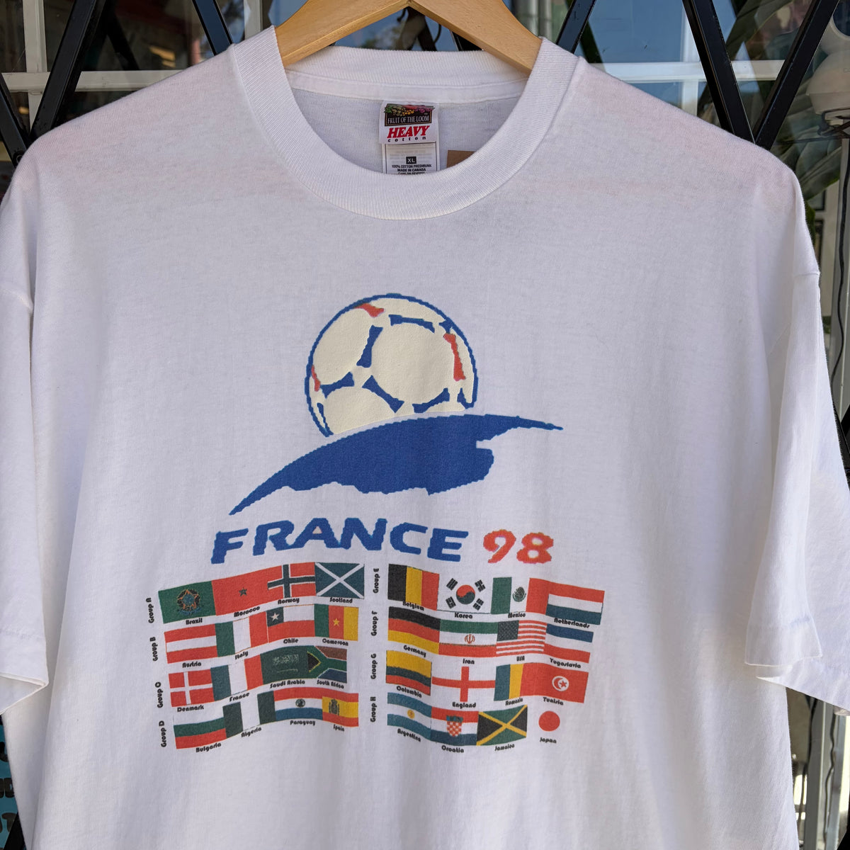 1998 France World Cup Tee - Size XL