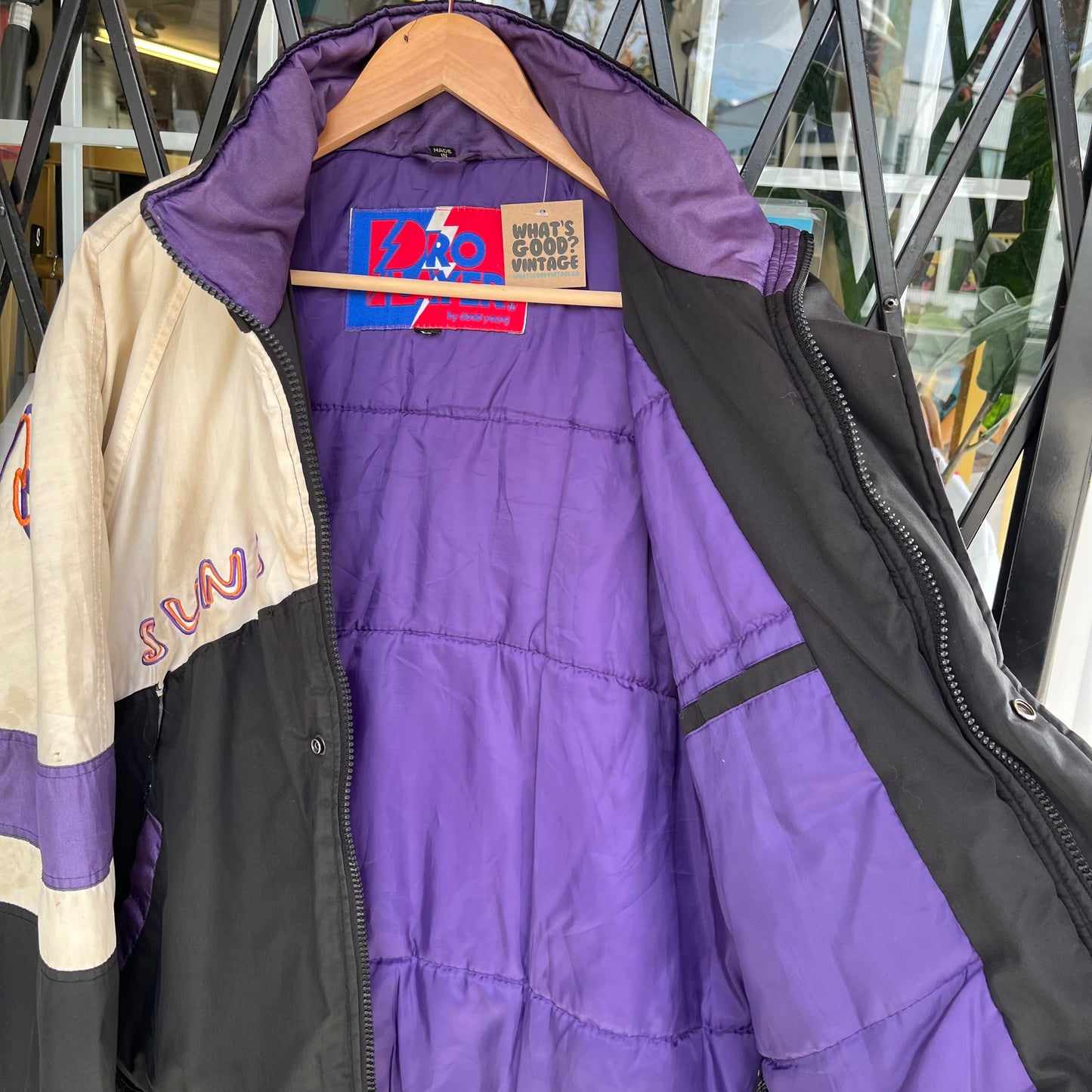 Vintage Pro Players Phoenix Suns Parka Jacket - Size M