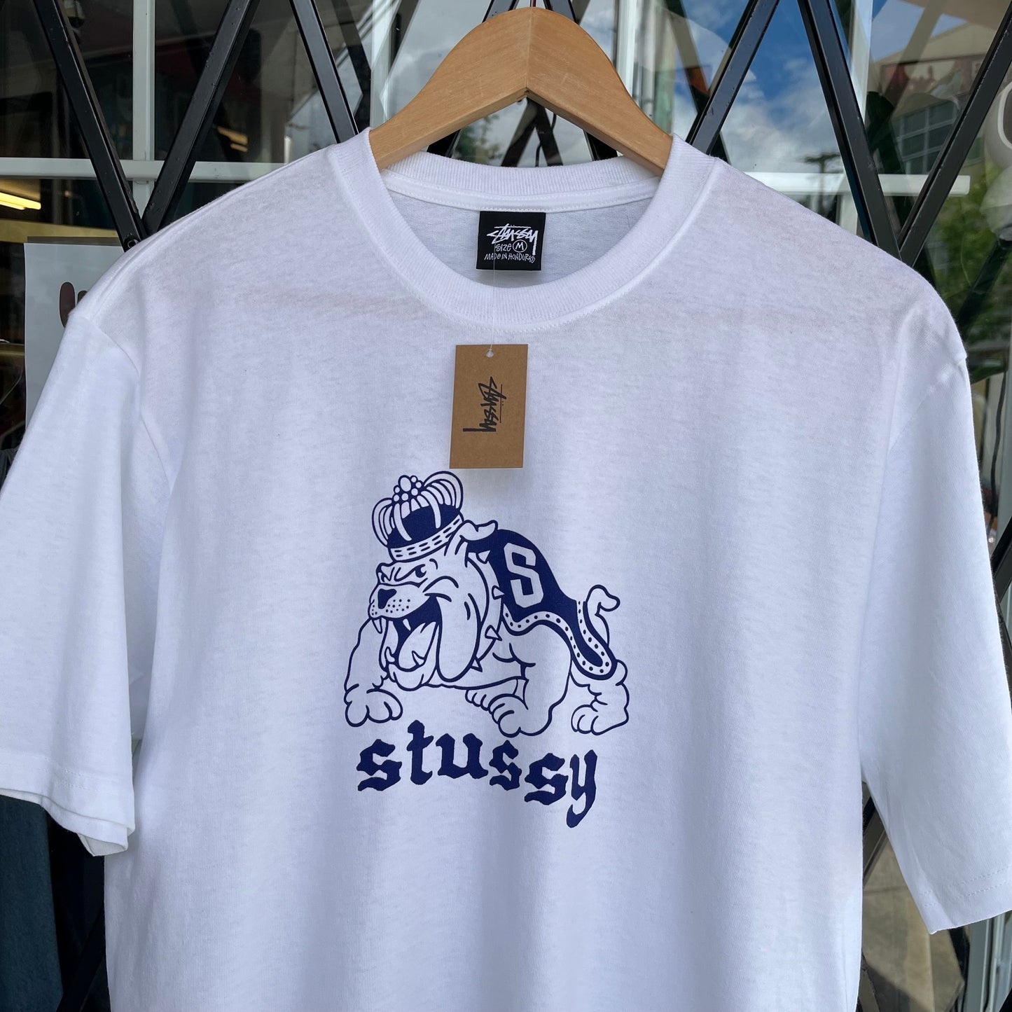 Stussy Bulldog Tee - Size M