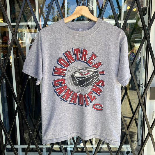 Vintage Montreal Canadiens Tee - Size Youth L