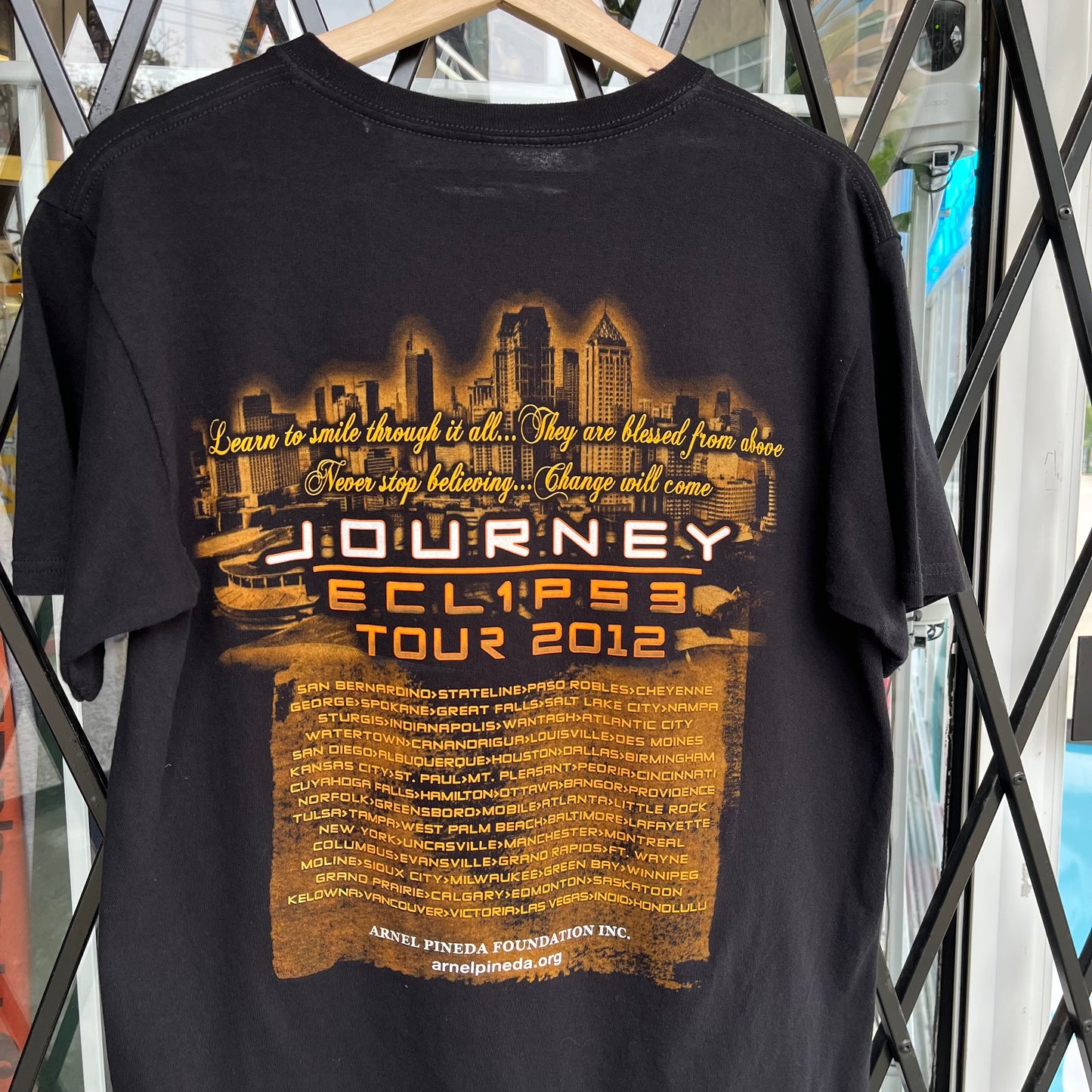2012 Journey Eclipse Tour Tee - Size L