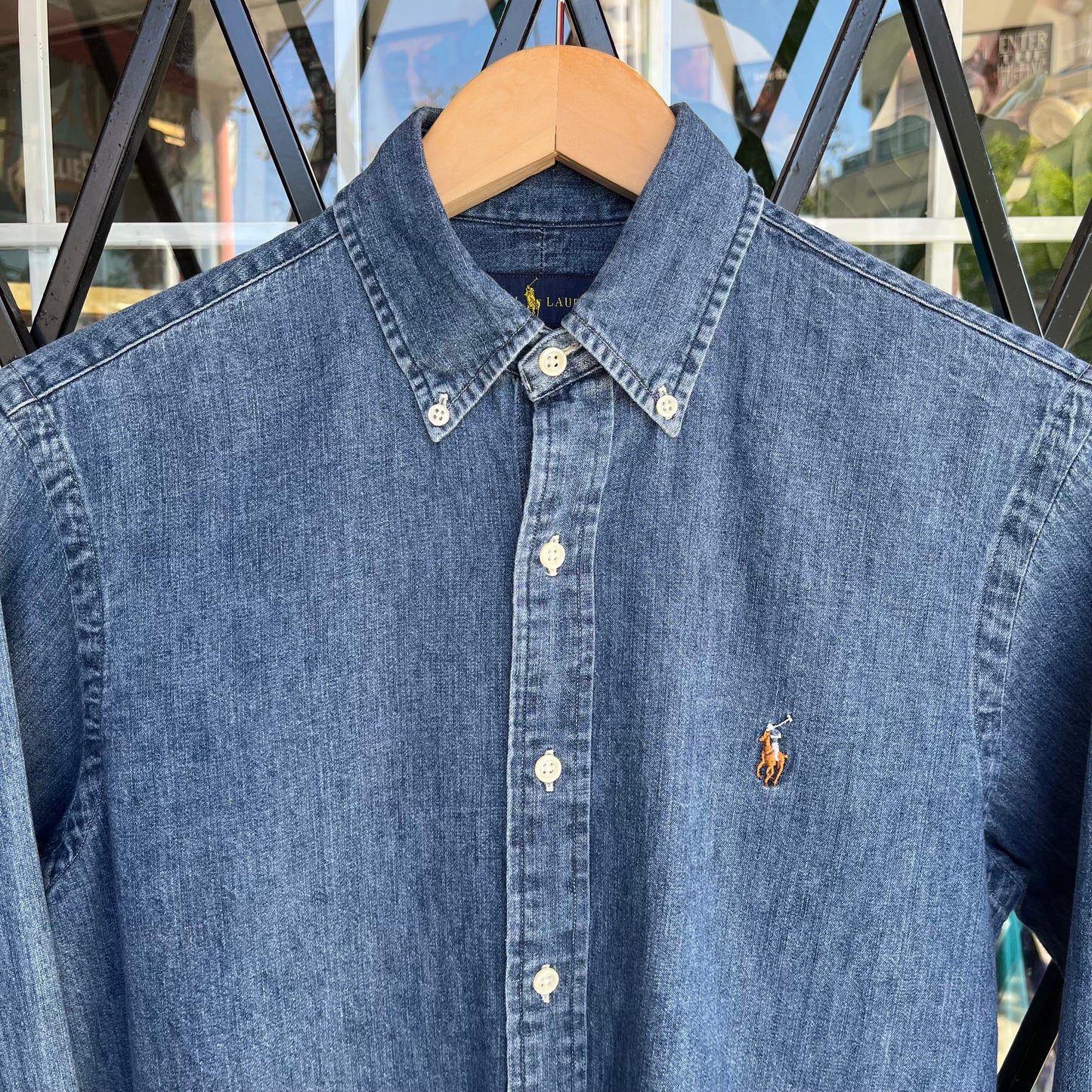 Polo Ralph Lauren Denim Button Shirt - Size S