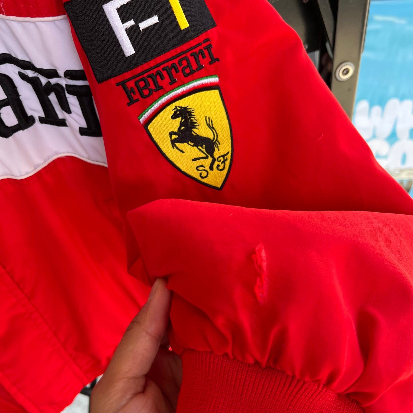 Vintage Ferrari F1 Racing Jacket - Size XXL