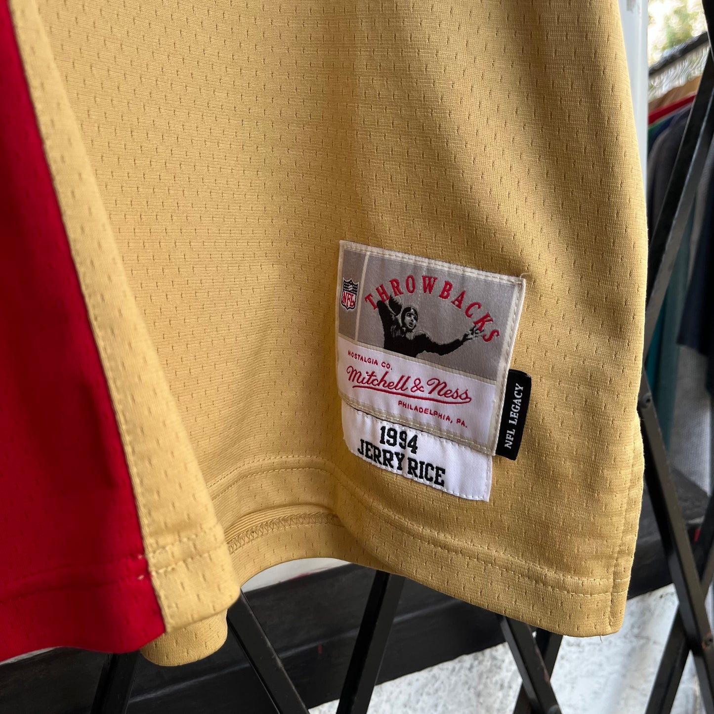 Mitchell & Ness SF 49ers Jerry Rice Split Jersey - Size 52 (XXL)