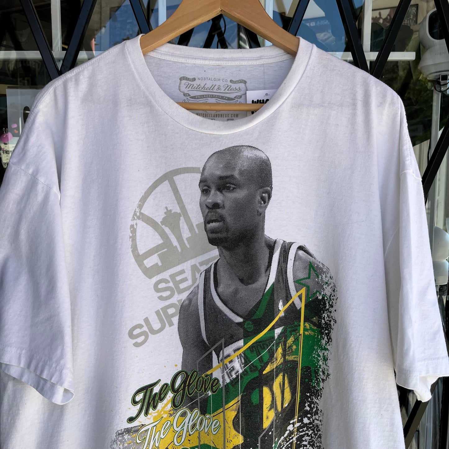 Mitchell & Ness Seattle Sonics Gary Payton Tee - Size XXXL