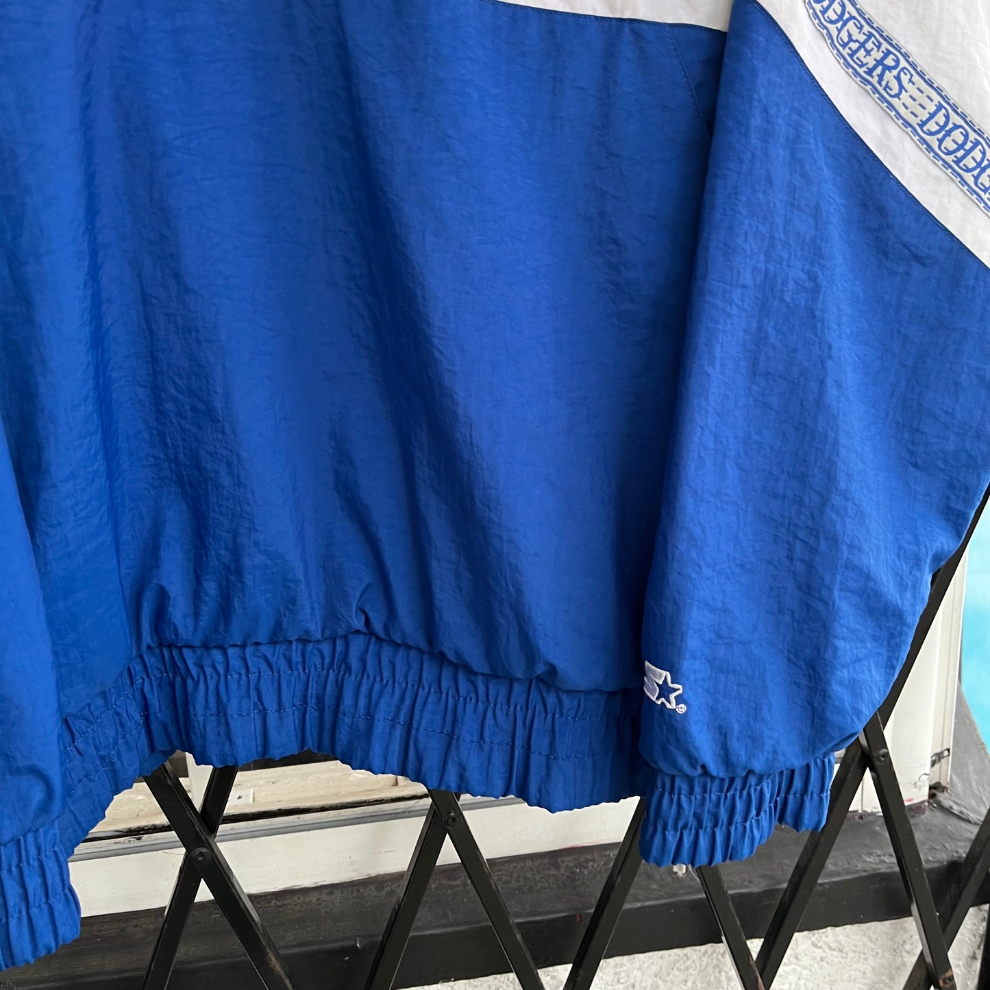 Vintage Starter LA Dodgers Pullover Windbreaker - Size L