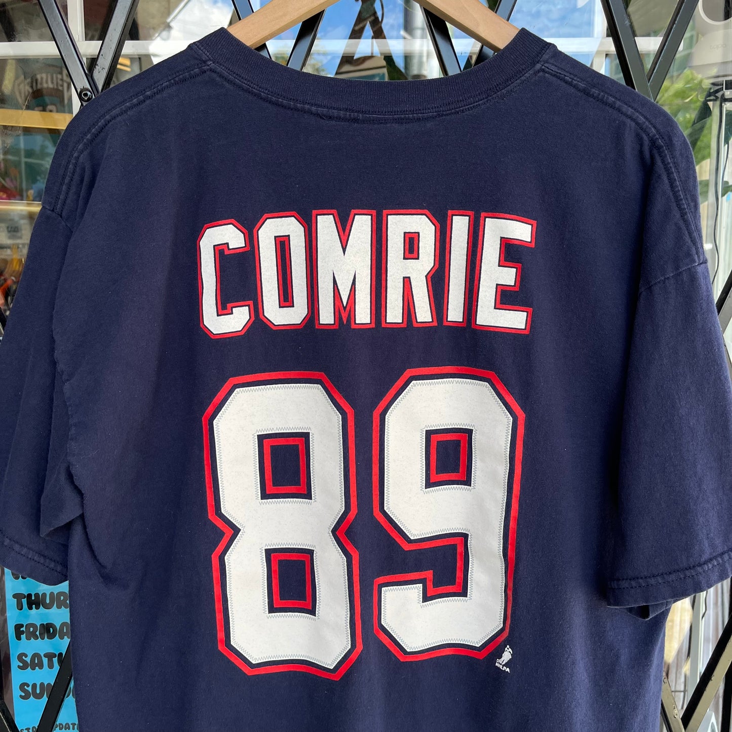 Vintage Edmonton Oilers Comrie Tee - Size L