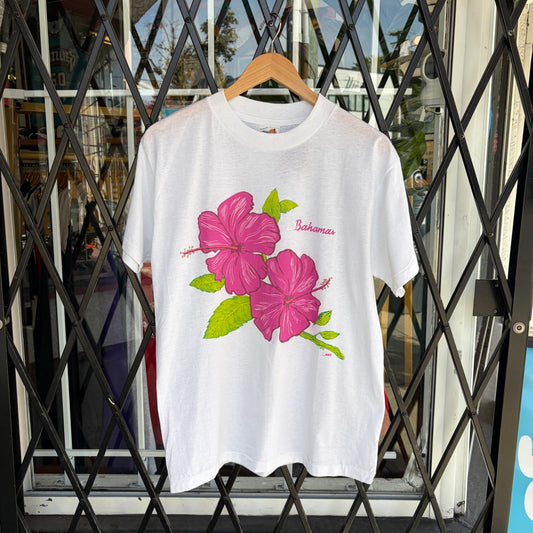 Vintage Floral Souvenir Tee - Size L