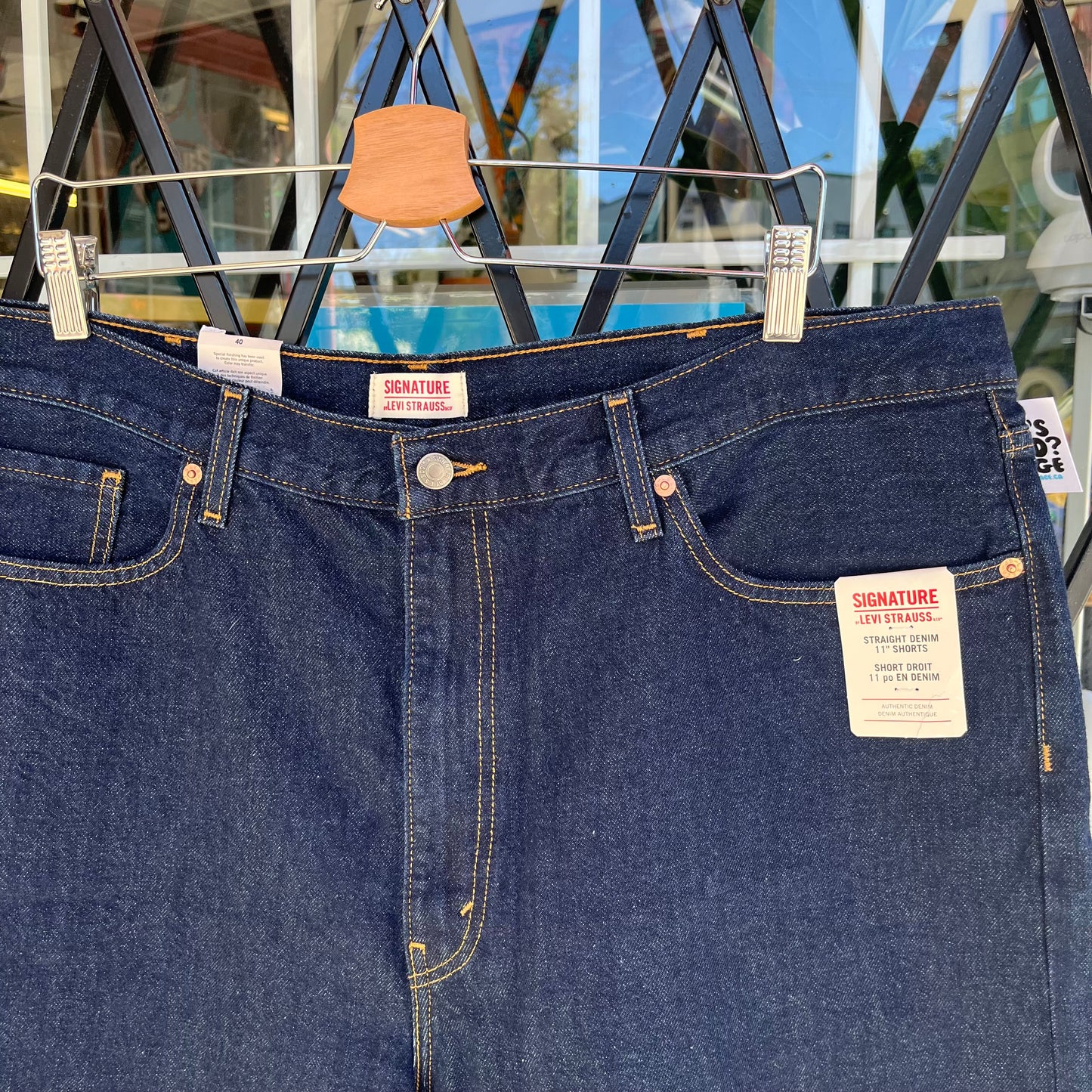 Deadstock Levi’s Denim Shorts - Size 40W