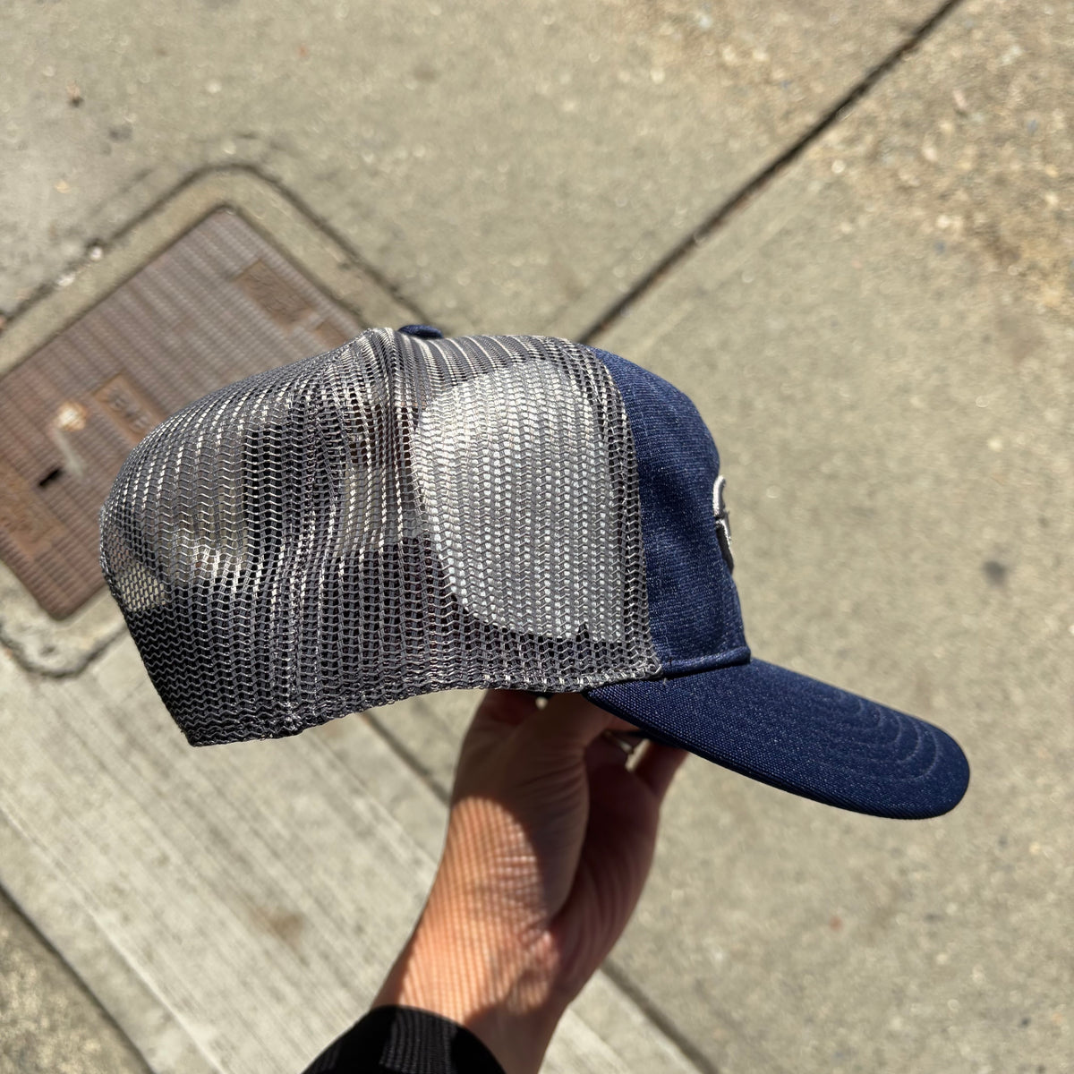Stussy Tough Gear Trucker Hat Navy