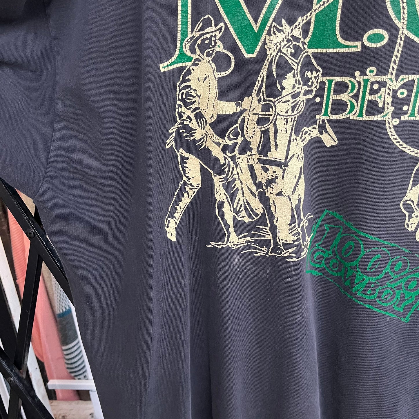 Vintage Mo Betta Cowboy Tee - Size XXL