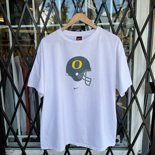 Vintage Nike Oregon Ducks Football Tee - Size L