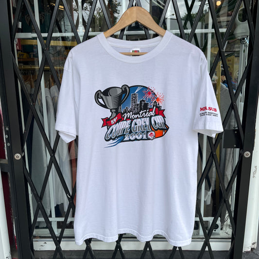 Vintage 2001 Montreal Grey Cup Tee - Size XL