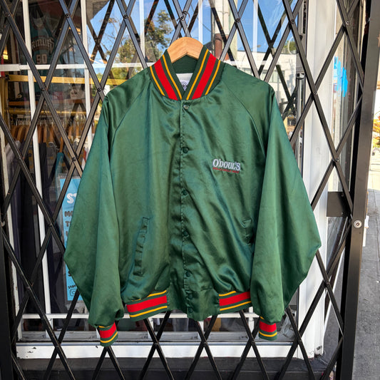 Vintage O’Doul’s Non Alcoholic Brew Satin Jacket - Size L
