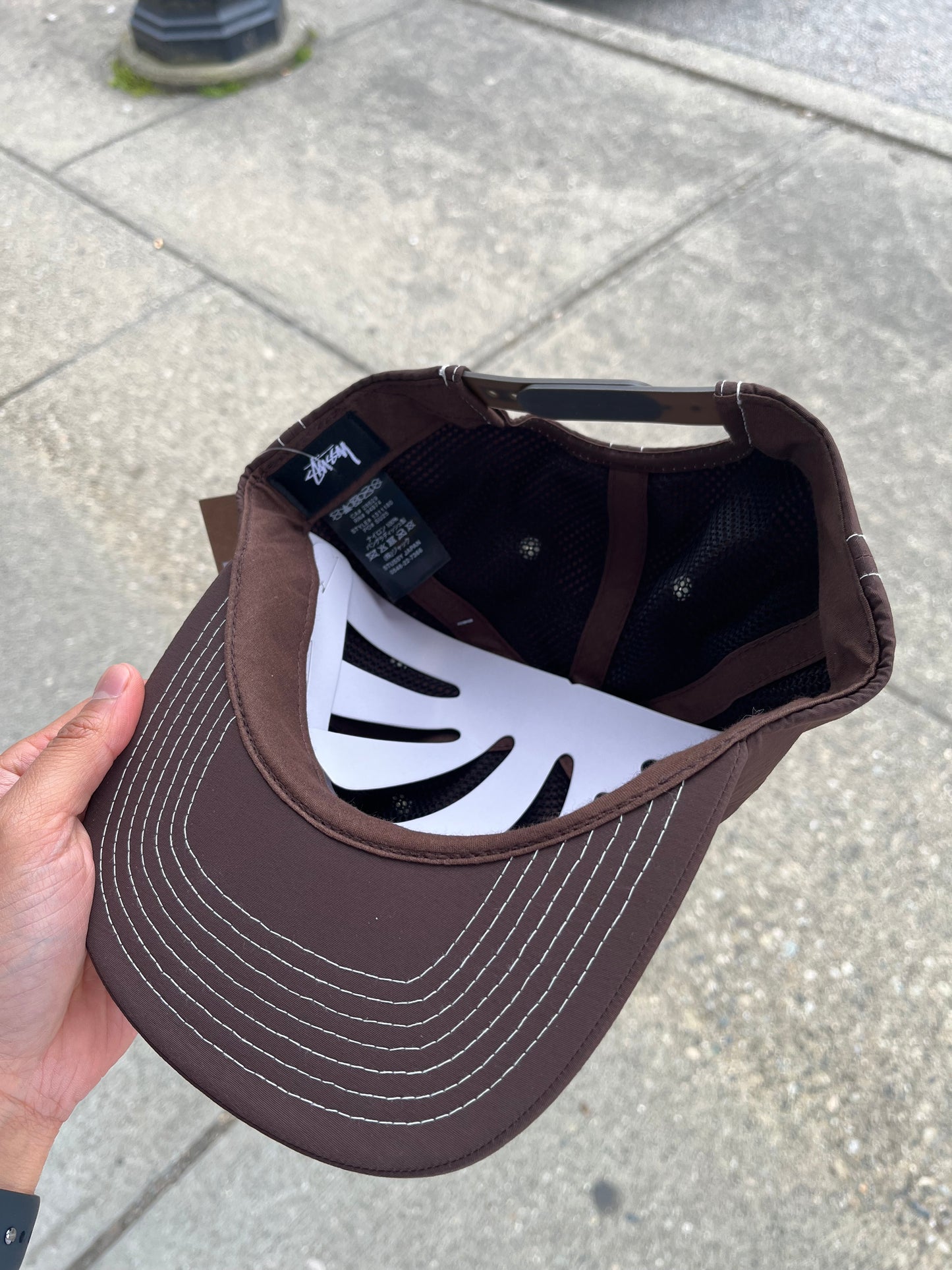 Stussy Designs Nylon Cap Brown