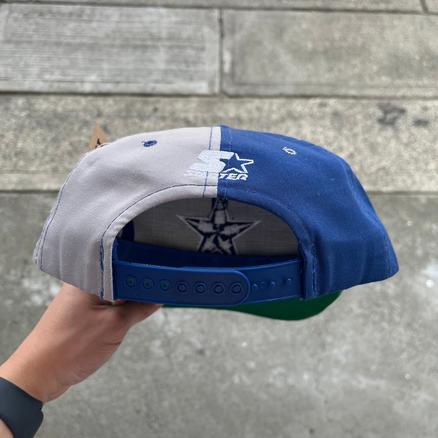 Vintage Starter Split Dallas Cowboys Snapback