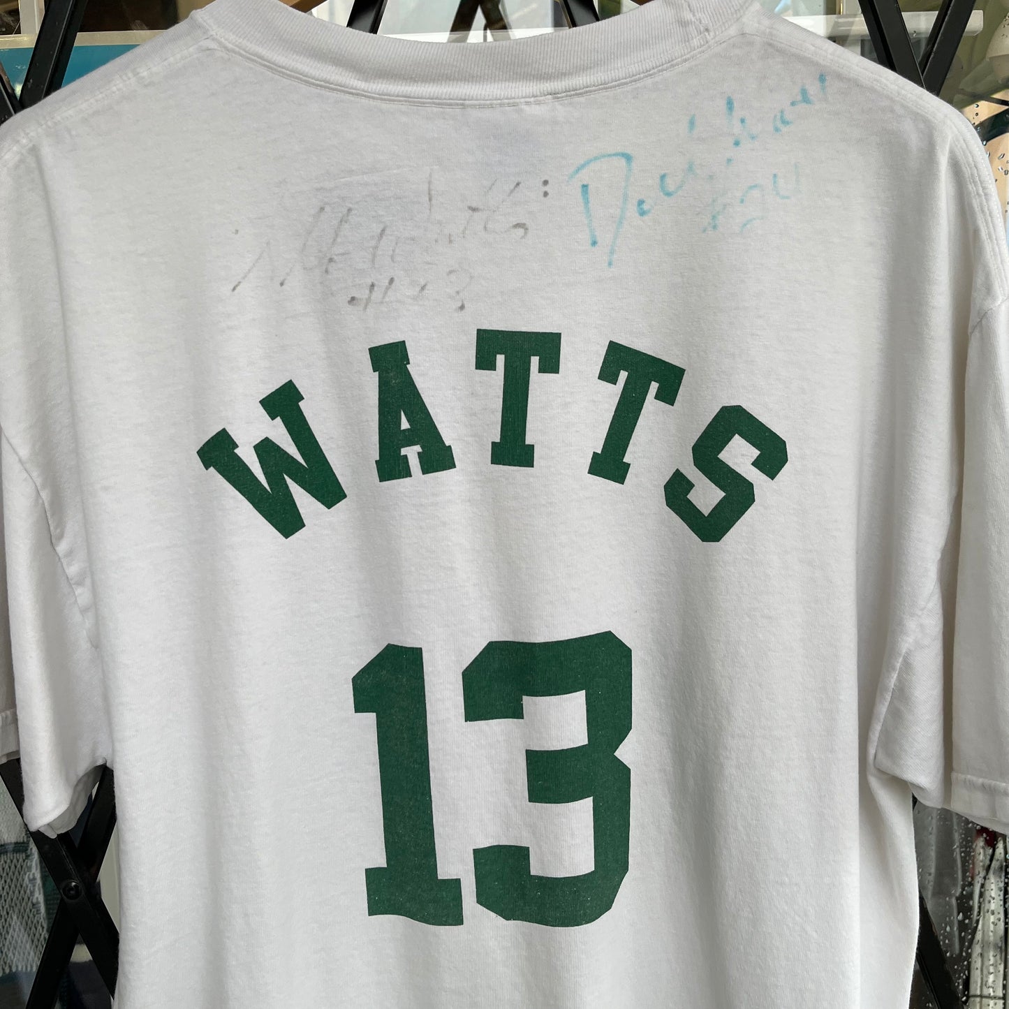2007 Seattle Sonics Watts Player Autographed Tee - Size L
