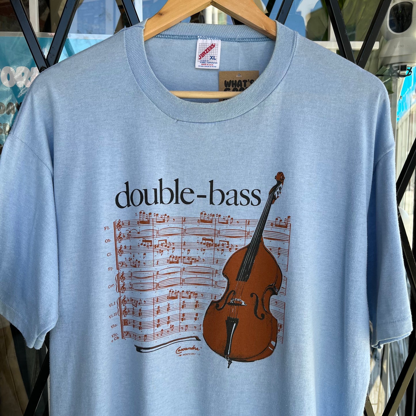 1981 Double Bass Cello Tee - Size XL