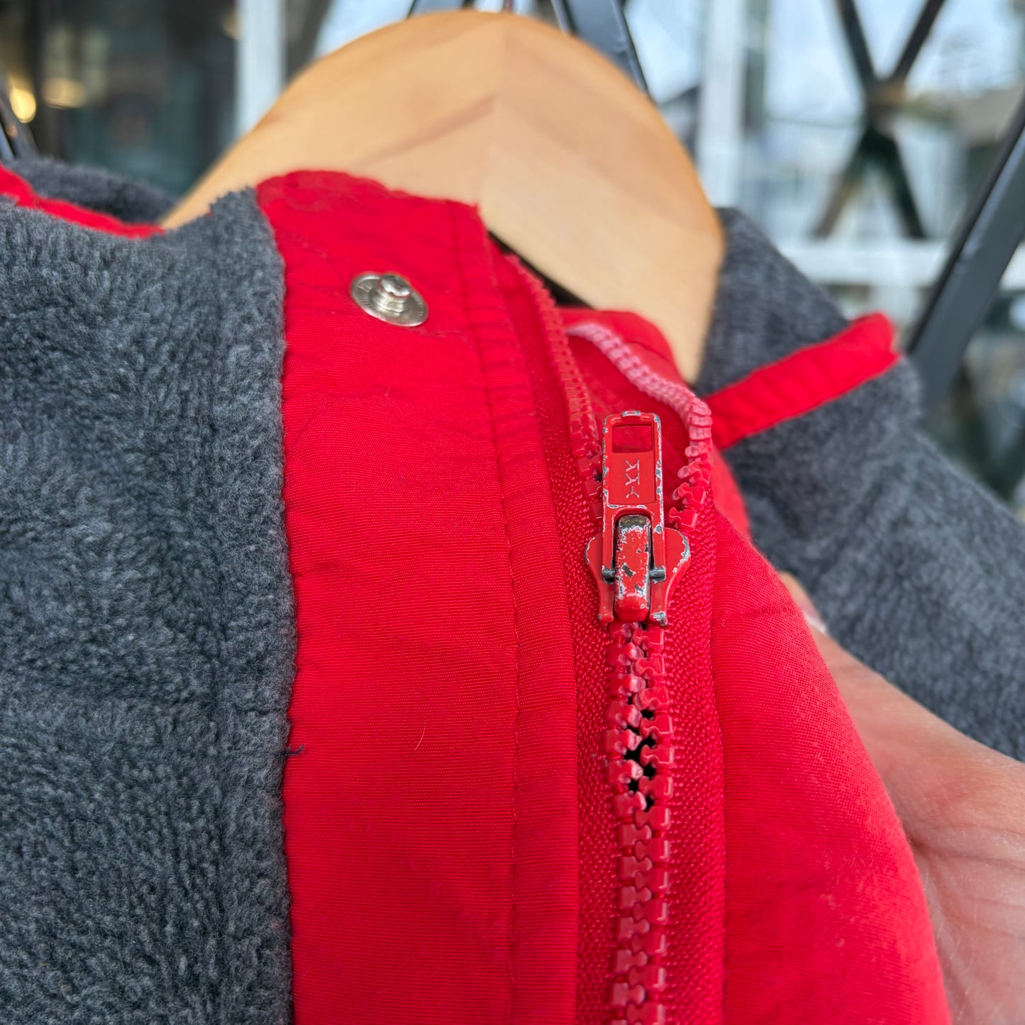 Vintage Woolrich Fleece Jacket - Size XL