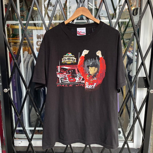 Vintage NASCAR Dale Earnhardt Jr. Racing Tee - Size L