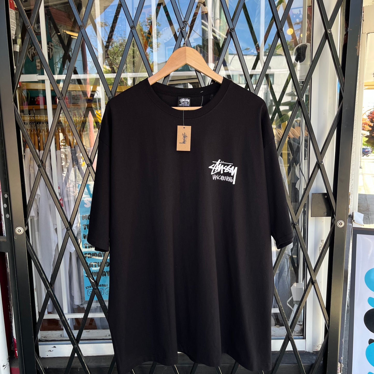 Stussy Vancouver Stock Tee Black - Size XXL
