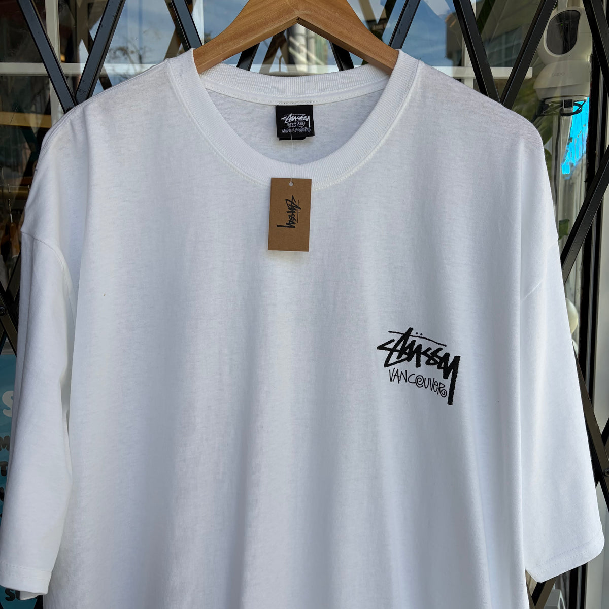 Stussy Vancouver Stock Tee White - Size XXL (as-is)