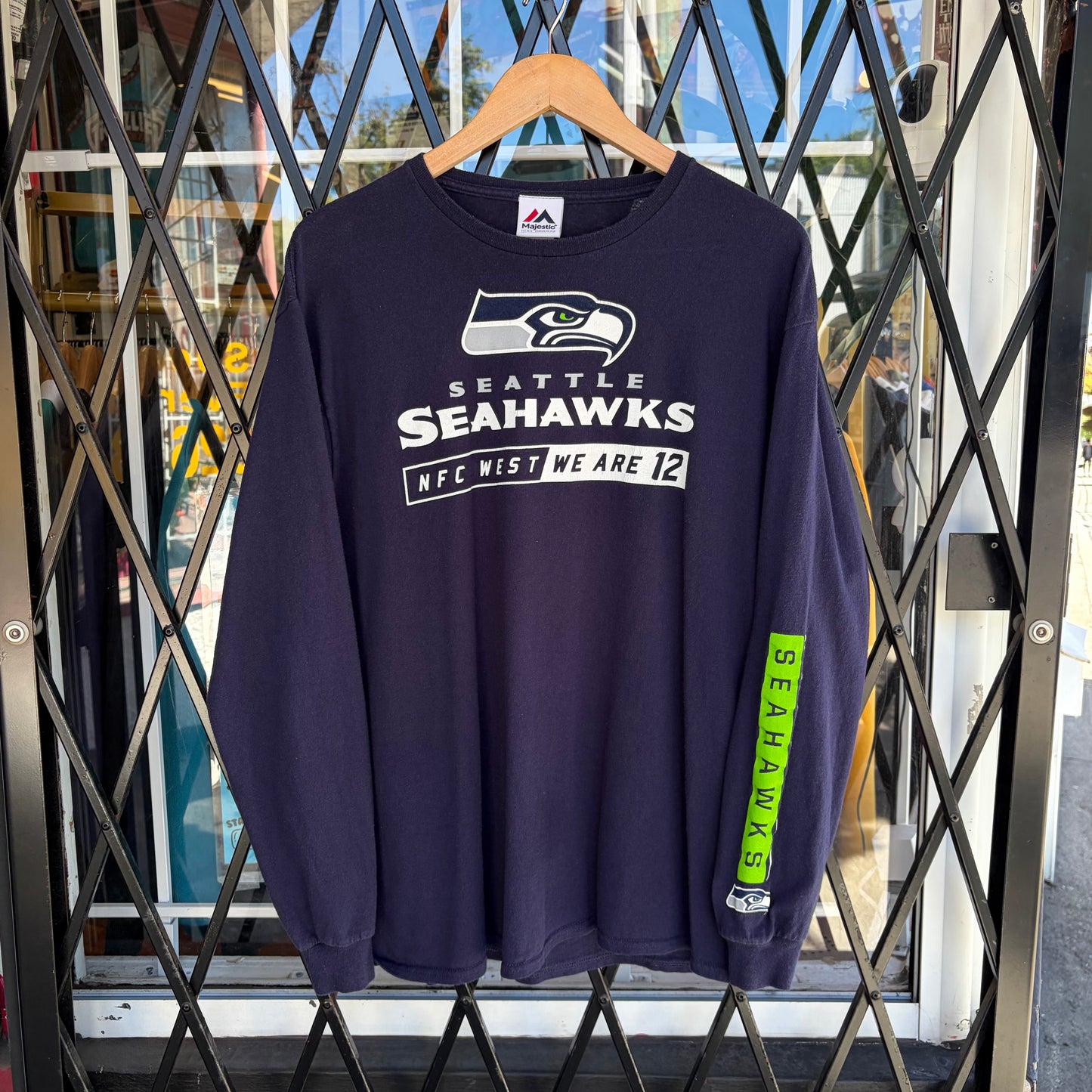 Seattle Seahawks Long Sleeve - Size L