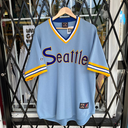 Vintage Seattle Mariners Warm Up Jersey - Size XXL