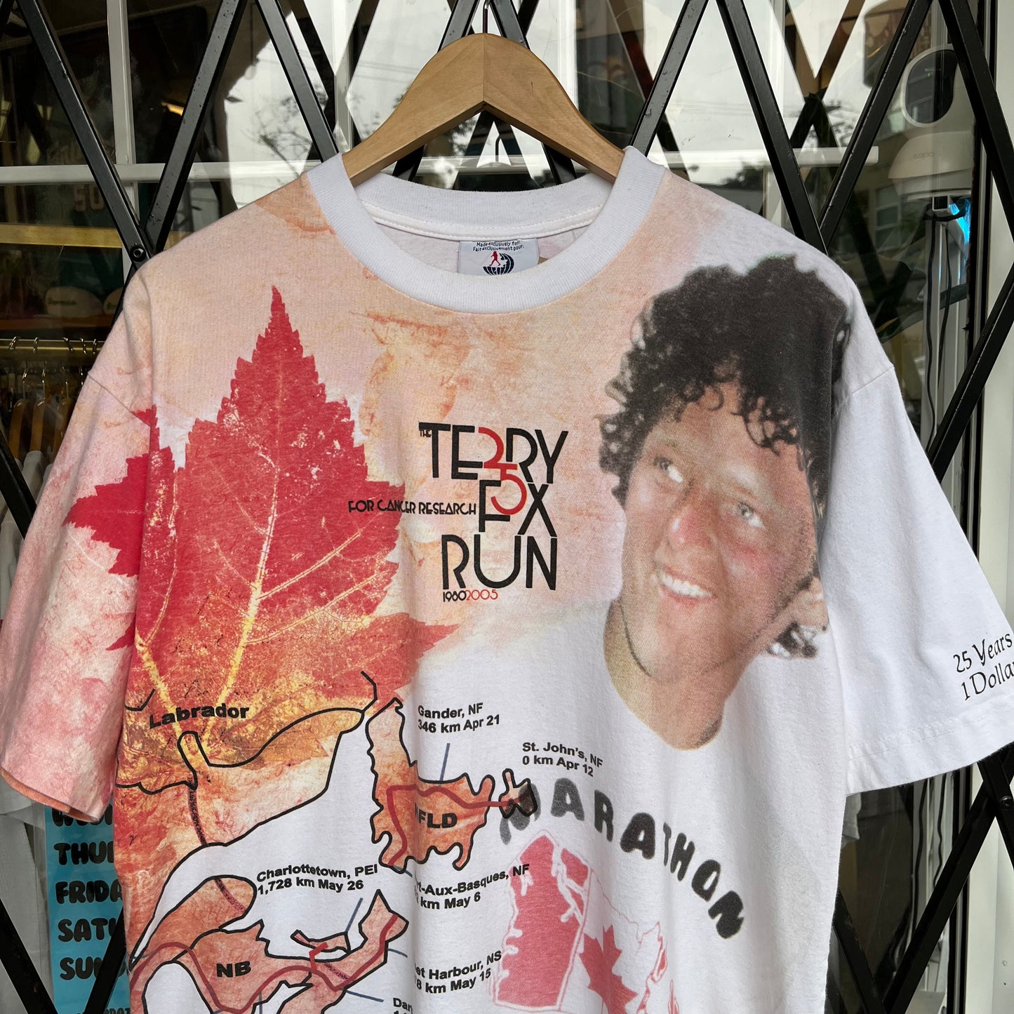 2005 Terry Fox Foundation Tee - Size XL