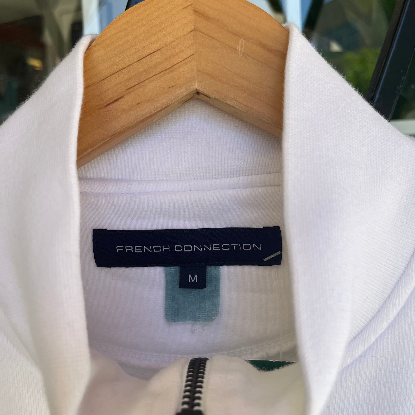 Y2K French Connection UK Zip Up Sweater - Size M