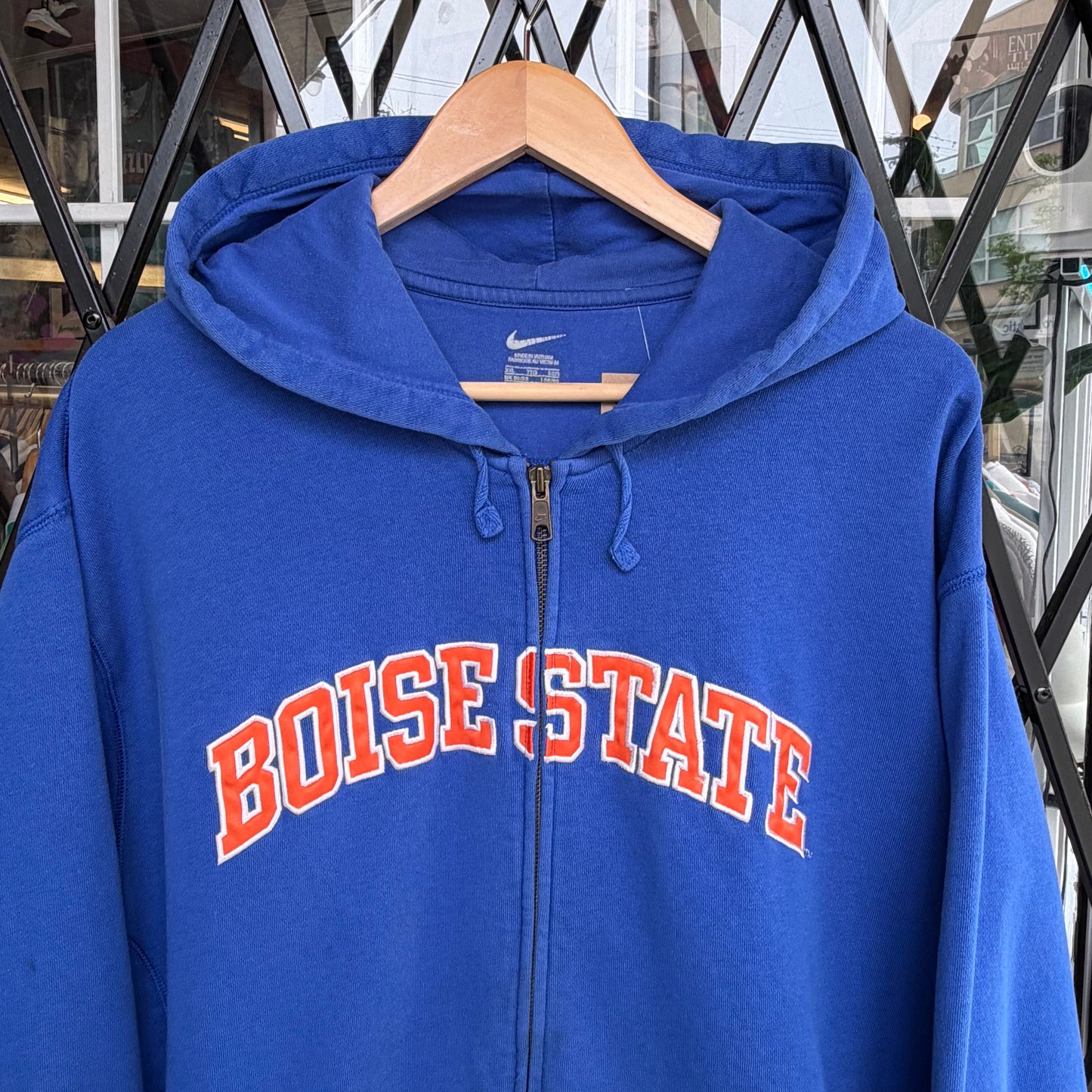 Nike Boise State Zip Up Hoodie - Size XXL