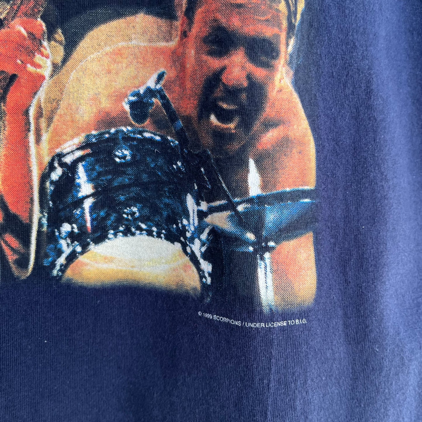 1999 Scorpions Eye to Eye World Tour Tee - Size XL